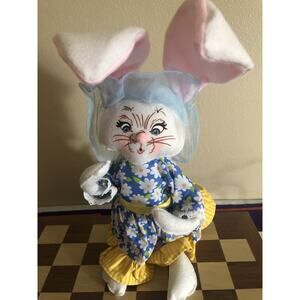 Annalee Easter Bunny 2010 75th Anniversary Doll New With Tags